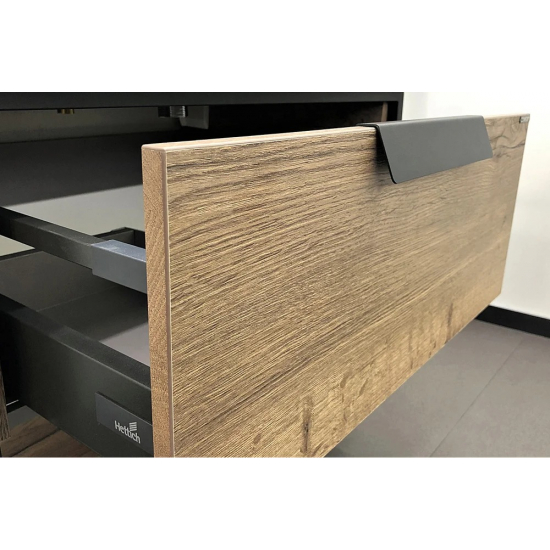 Тумба с раковиной COMFORTY Кёльн 75, дуб темный