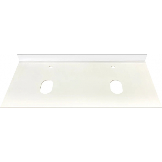 Тумба с раковиной COMFORTY Порто 120 две раковины, подвесная, дуб дымчатый