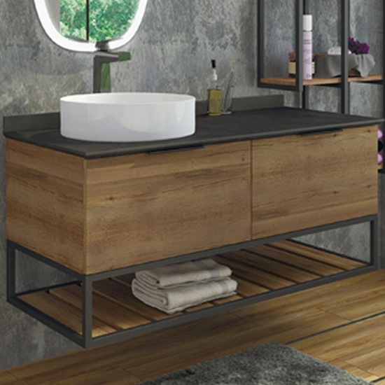 Тумба с раковиной COMFORTY Порто 120 одна раковина