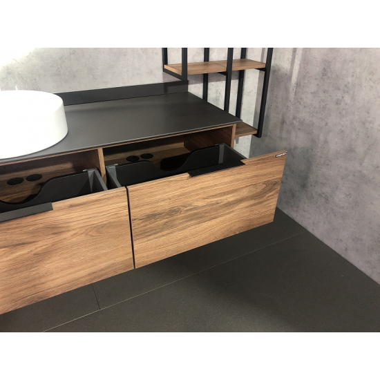 Тумба с раковиной COMFORTY Порто 120 одна раковина