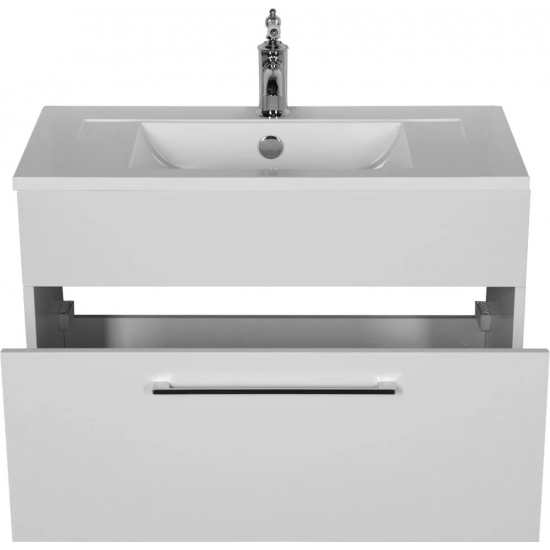 Тумба с раковиной DE AQUA Кубика 80 подвесная