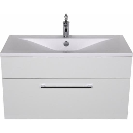 Тумба с раковиной DE AQUA Кубика 90 подвесная