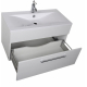 Тумба с раковиной DE AQUA Кубика 90 подвесная
