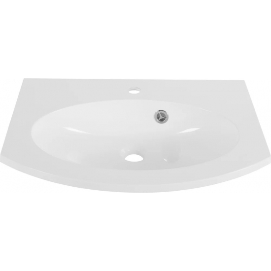 Тумба с раковиной DE AQUA Токката 60 подвесная, белый