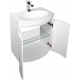 Тумба с раковиной DE AQUA Токката 60 подвесная, белый