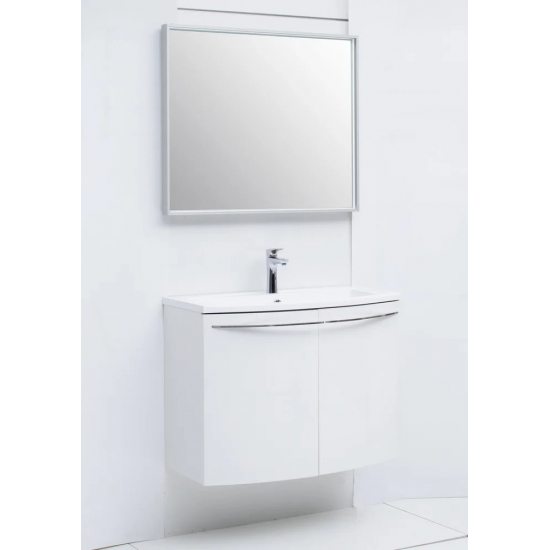 Тумба с раковиной DE AQUA Токката 90 подвесная, белая