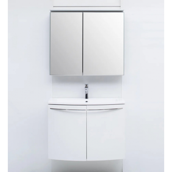 Тумба с раковиной DE AQUA Токката 90 подвесная, белая