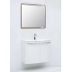 Тумба с раковиной DE AQUA Токката 90 подвесная, белая