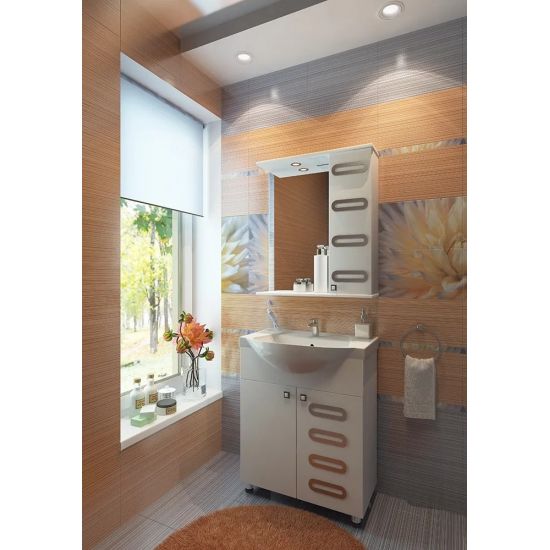 Тумба с раковиной EVA GOLD Melania 65 раковина Элеганс 65