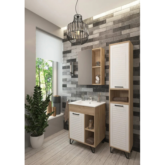 Тумба с раковиной EVA GOLD Olsen 60 раковина Como-60