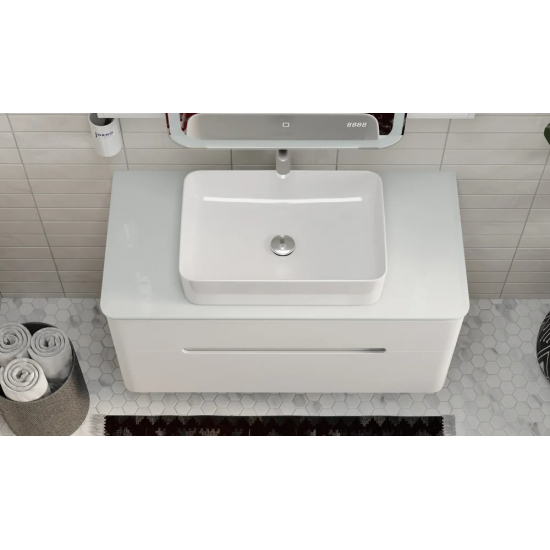 Тумба с раковиной JORNO Bosko 100, подвесная