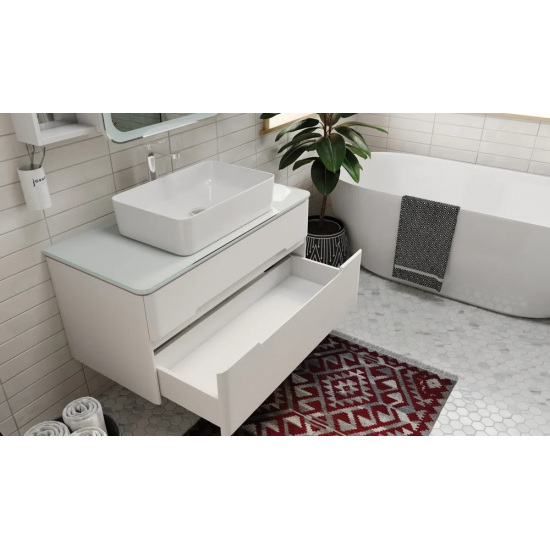 Тумба с раковиной JORNO Bosko 100, подвесная