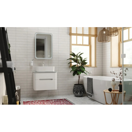 Тумба с раковиной JORNO Bosko 60, подвесная