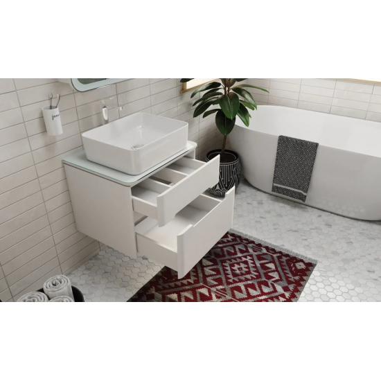 Тумба с раковиной JORNO Bosko 60, подвесная