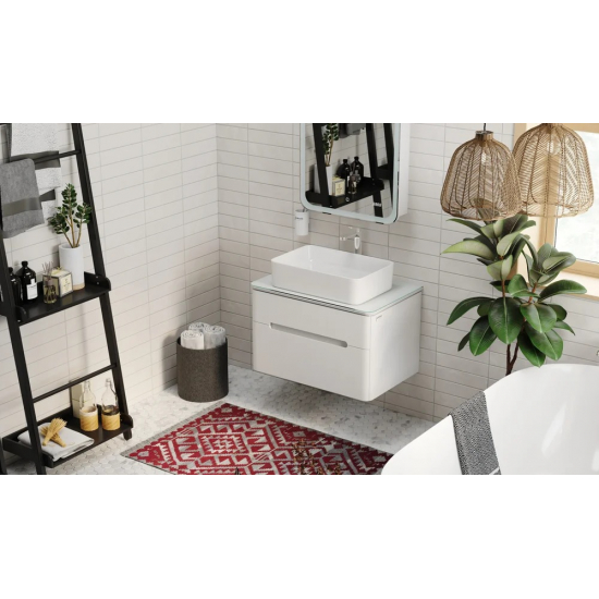 Тумба с раковиной JORNO Bosko 75, подвесная