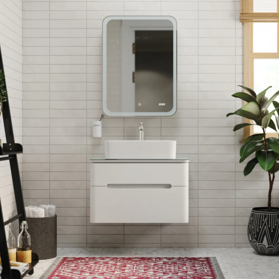 Тумба с раковиной JORNO Bosko 75, подвесная