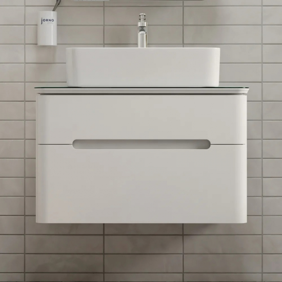 Тумба с раковиной JORNO Bosko 75, подвесная