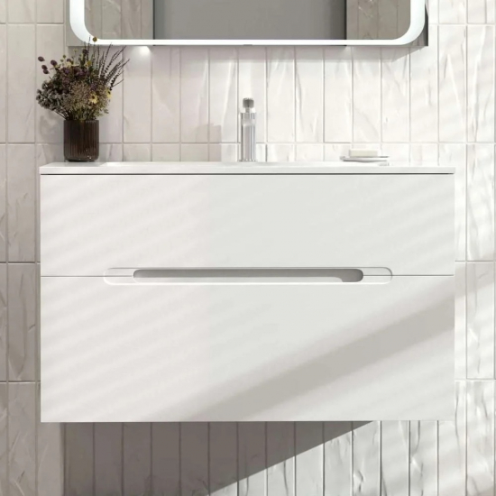 Тумба с раковиной JORNO Modul 100