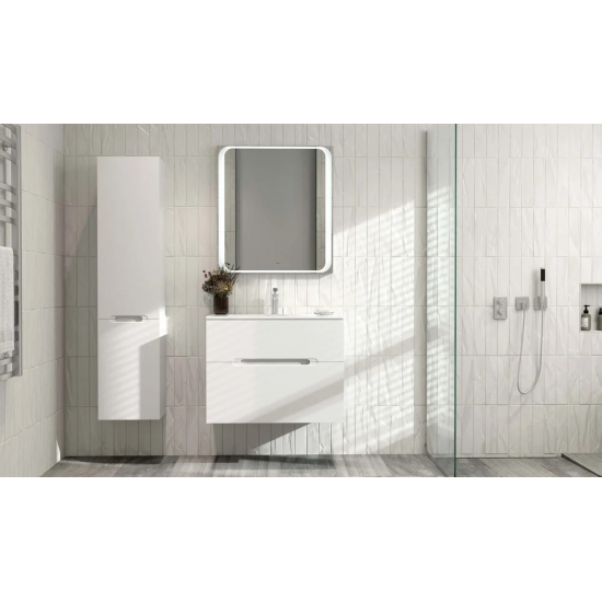 Тумба с раковиной JORNO Modul 80 белая