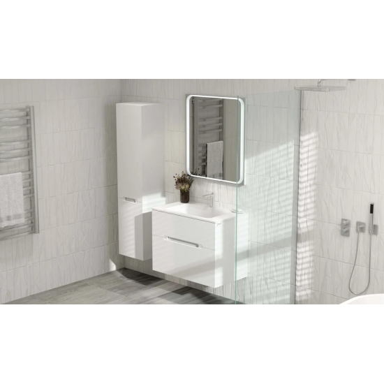 Тумба с раковиной JORNO Modul 80 белая