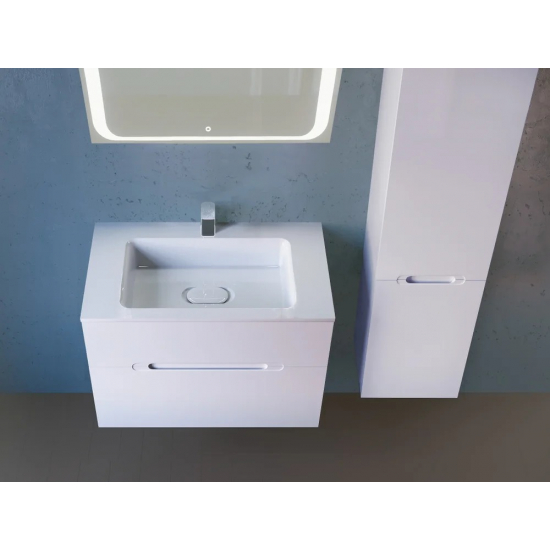 Тумба с раковиной JORNO Modul 80 белая