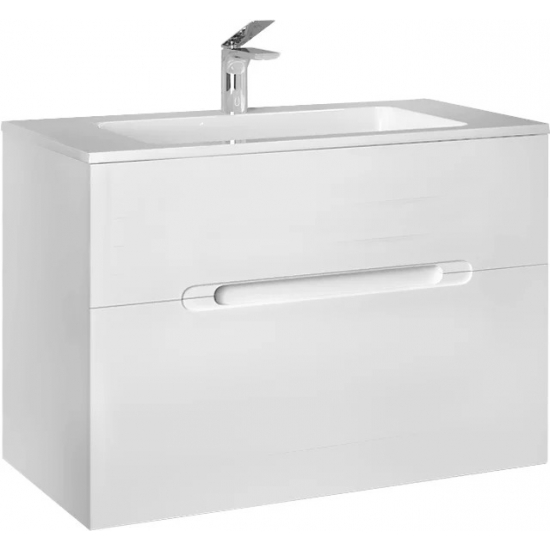 Тумба с раковиной JORNO Modul 80 белая