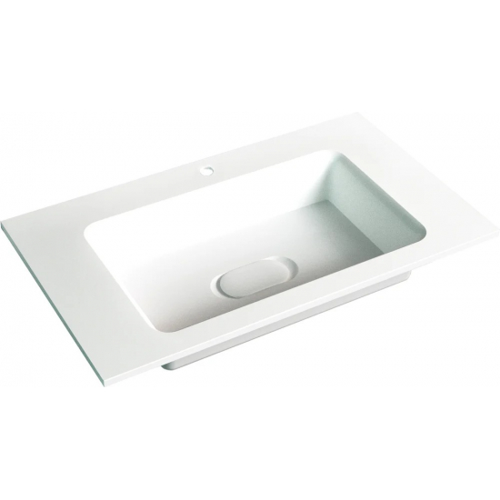 Тумба с раковиной JORNO Modul 80 белая