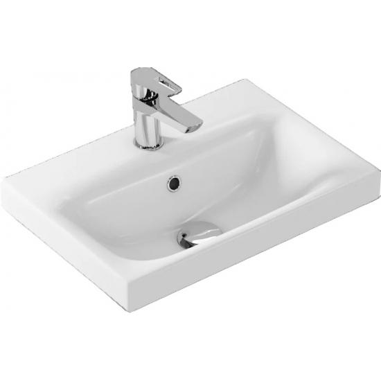 Тумба с раковиной JORNO Moduo Slim 50, подвесная