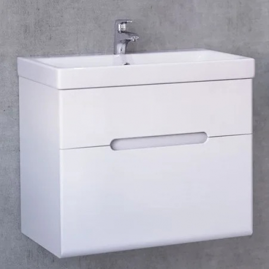 Тумба с раковиной JORNO Moduo Slim 60, подвесная