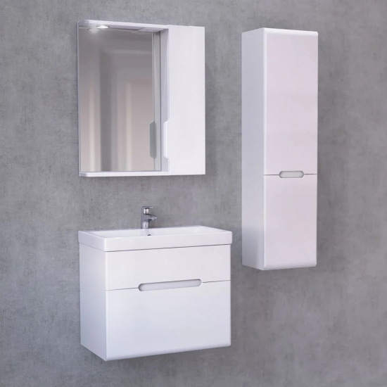 Тумба с раковиной JORNO Moduo Slim 60, подвесная