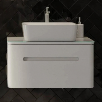 Тумба с раковиной JORNO Shine 75, подвесная