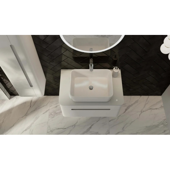 Тумба с раковиной JORNO Shine 75, подвесная