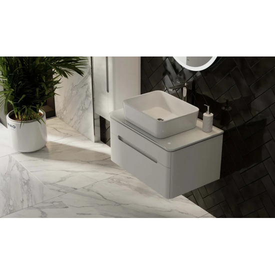 Тумба с раковиной JORNO Shine 75, подвесная