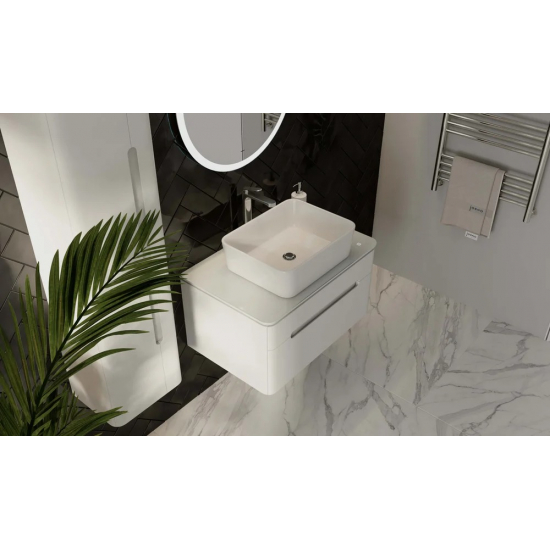 Тумба с раковиной JORNO Shine 75, подвесная