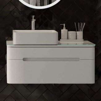 Тумба с раковиной JORNO Shine 90 подвесная