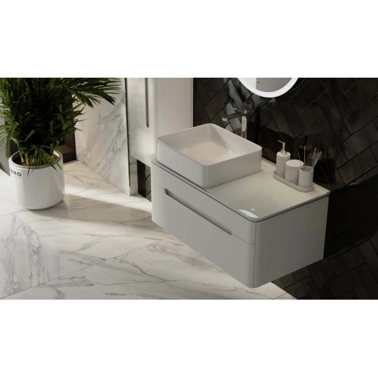 Тумба с раковиной JORNO Shine 90 подвесная