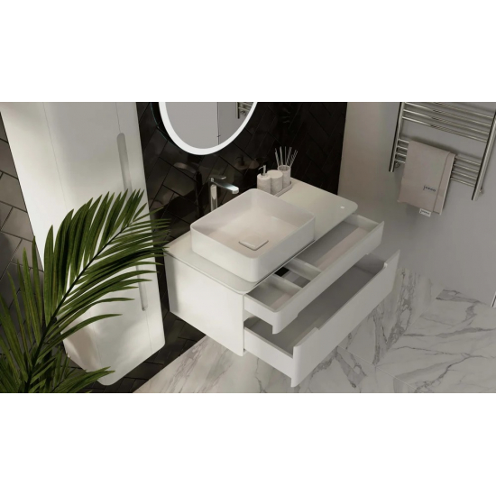 Тумба с раковиной JORNO Shine 90 подвесная