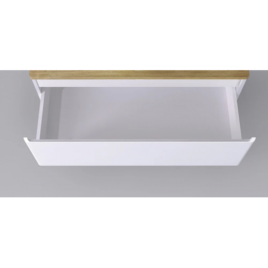 Тумба с раковиной JORNO Solis 100, подвесная, раковина MLN-7050H