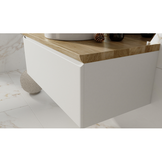 Тумба с раковиной JORNO Solis new 100, подвесная