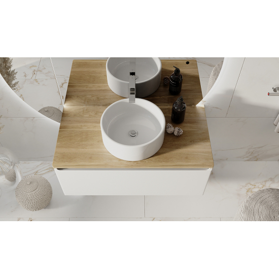 Тумба с раковиной JORNO Solis new 100, подвесная