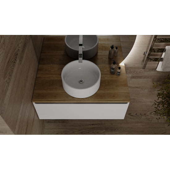 Тумба с раковиной JORNO Solis new 100, подвесная