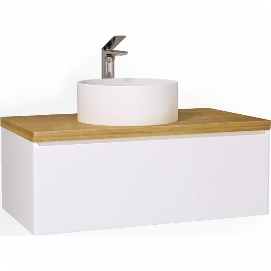 Тумба с раковиной JORNO Solis new 100, подвесная