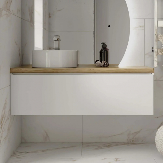 Тумба с раковиной JORNO Solis new 120, подвесная