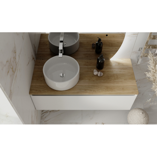 Тумба с раковиной JORNO Solis new 120, подвесная