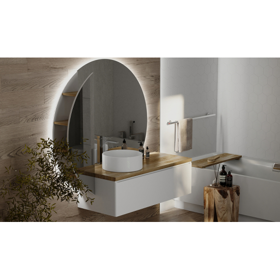 Тумба с раковиной JORNO Solis new 120, подвесная