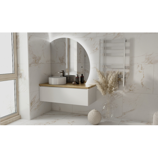 Тумба с раковиной JORNO Solis new 120, подвесная