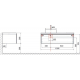 Тумба с раковиной JORNO Solis new 120, подвесная