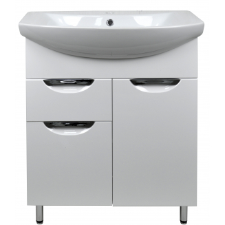 Тумба с раковиной LORANTO Стиль 70/1 напольная