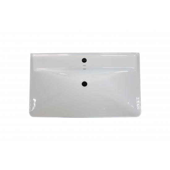 Тумба с раковиной LORANTO Стиль 80/3 Соло 80 см напольная