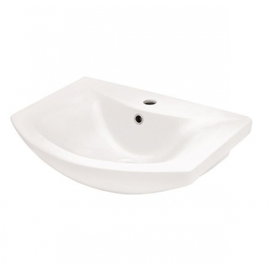 Тумба с раковиной MIRSANT Камилла 60/2 напольная, раковина Балтика 60